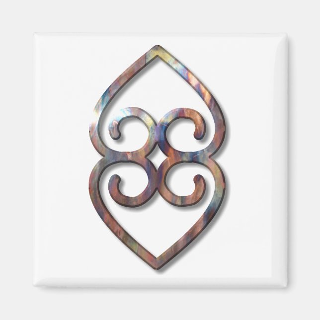 Adinkra-earth-copper Magnet (Front)
