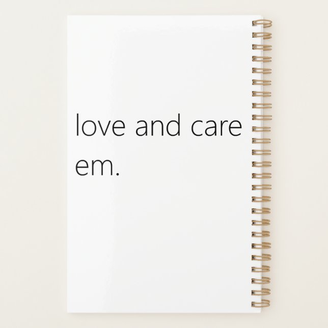 Adinkra Notebook 2 Planner (Back)