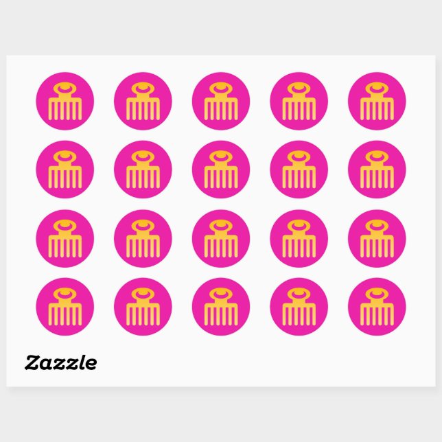 Adinkra Symbol (Beauty) Sticker (Sheet)