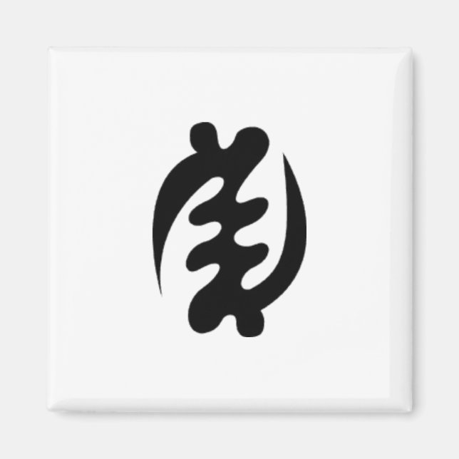 Adinkra Symbol - Except God Magnet (Front)