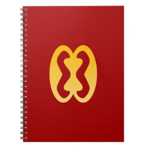 Adinkra Symbol (Human Relations) Spiral Notebook