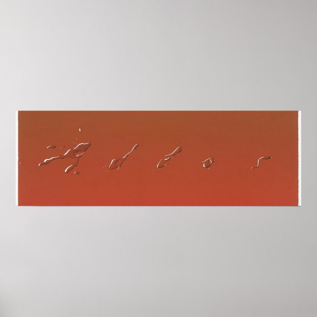 Adios - 1969  - Edward Ruscha Poster (Front)