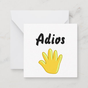 Adios       card
