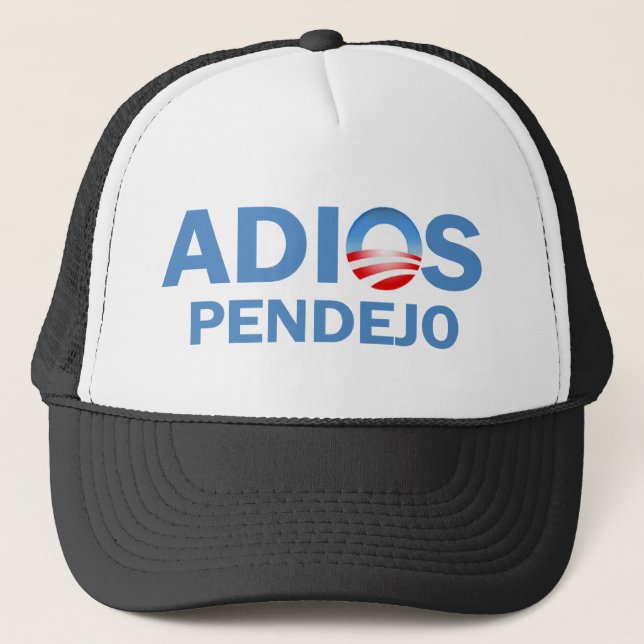 Adios Pendejo Trucker Hat (Front)