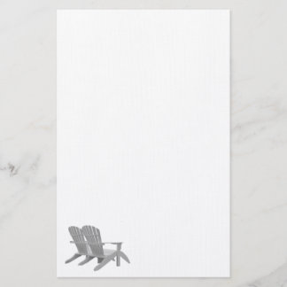 Adirondack Chairs Linen Paper