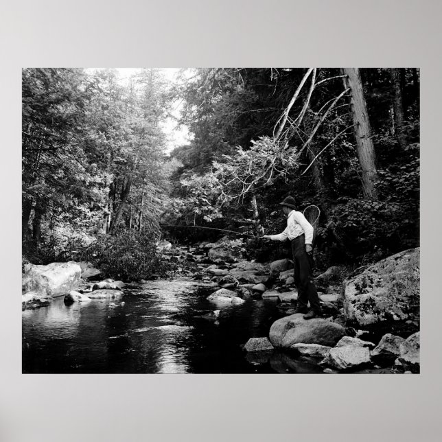 Adirondack Fly Fishing Poster (Front)