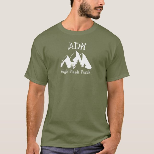 Adirondack High Peak Freak T-Shirt (Front)