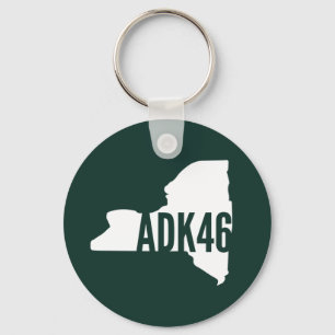 Adirondack High Peaks Keychain
