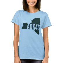 Adirondack High Peaks List Women's T-Shirt