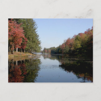Adirondack Lake Post Card