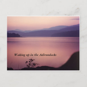 Adirondack Morning Postcard