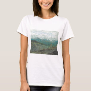 Adirondack Mountain Peaks Panorama T-Shirt