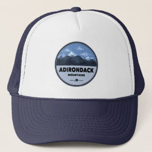 Adirondack Mountains New York Camping Trucker Hat