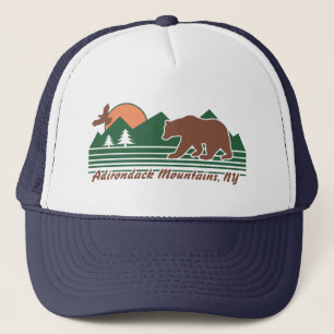 Adirondack Mountains NY Trucker Hat