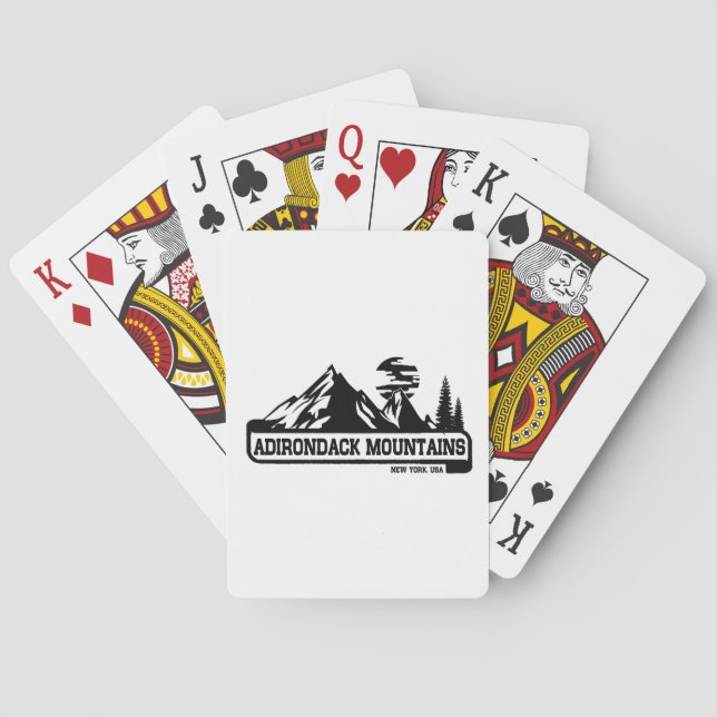 Adirondack Mountains Playing Cards (Back)