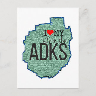 Adirondack Post Card