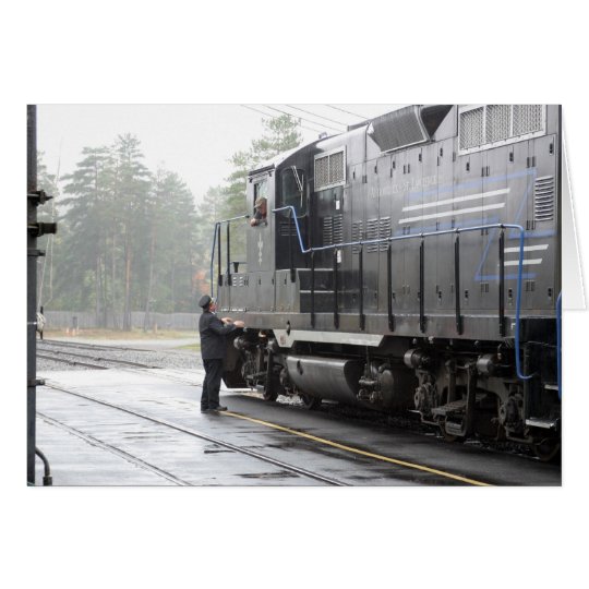 Adirondack Scenic Railroad Greeting Card