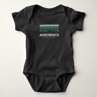 Adirondack State Park New York Souvenirs NY Baby Bodysuit