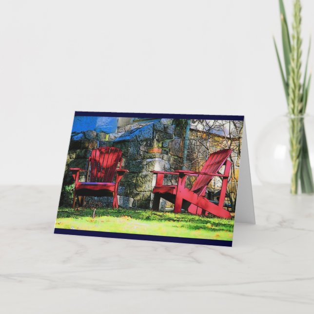 Adirondack Summer Card (Front)