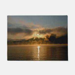 Adirondack Sunrise - Great Sacandaga Lake Doormat