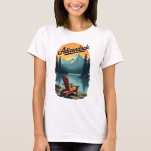 Adirondack Vintage Lake Chair T-Shirt