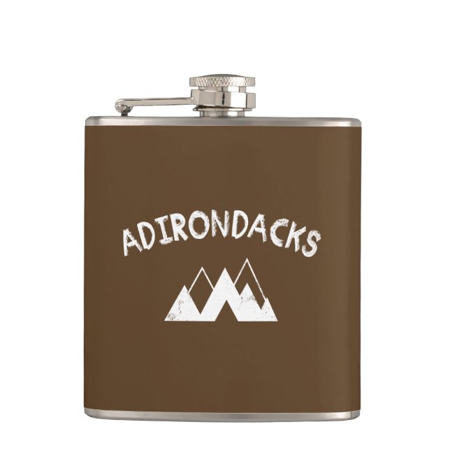 Adirondacks Hip Flask (Front)