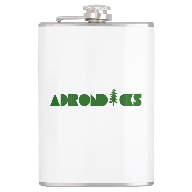 Adirondacks Hip Flask (Front)