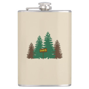 Adirondacks Hip Flask