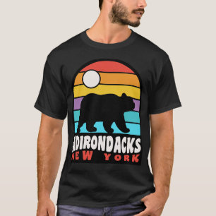 Adirondacks New York Adirondack Mountains Bear Bad T-Shirt