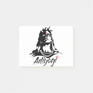 Adiyogi or Adhi Yogi Shiva Mahadev Aum Hindu Post-it Notes