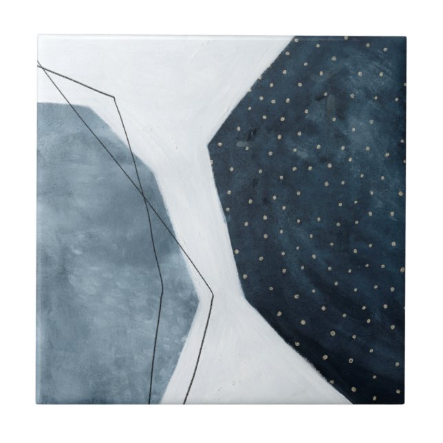 Adjacent Abstraction Ceramic Tile (Front)