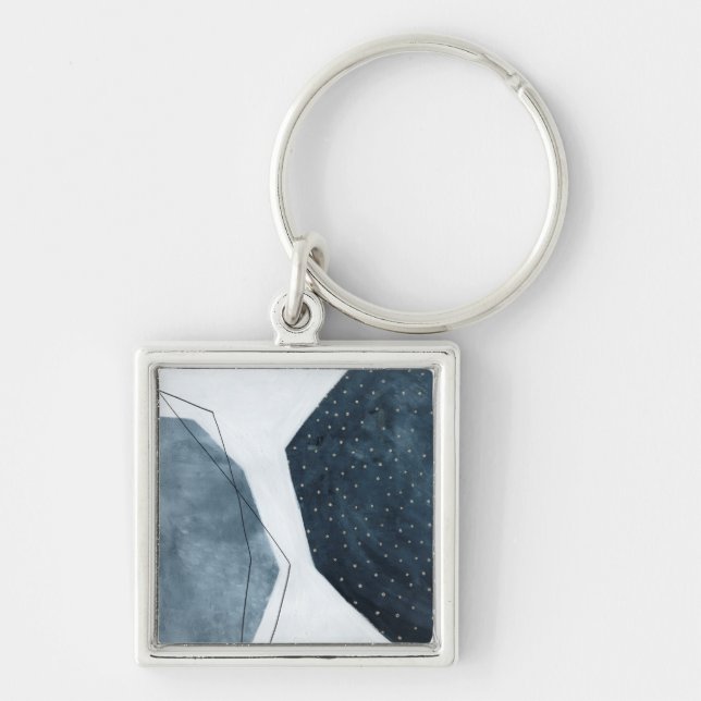 Adjacent Abstraction Key Ring (Front)