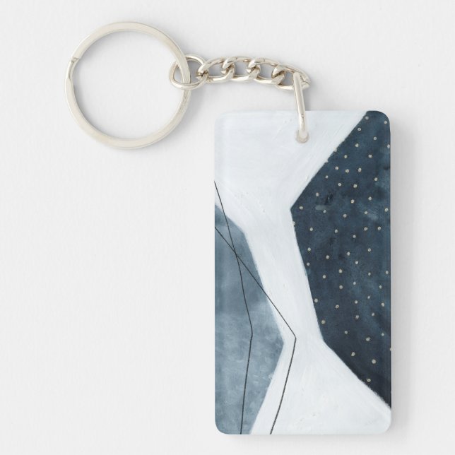 Adjacent Abstraction Key Ring (Front)