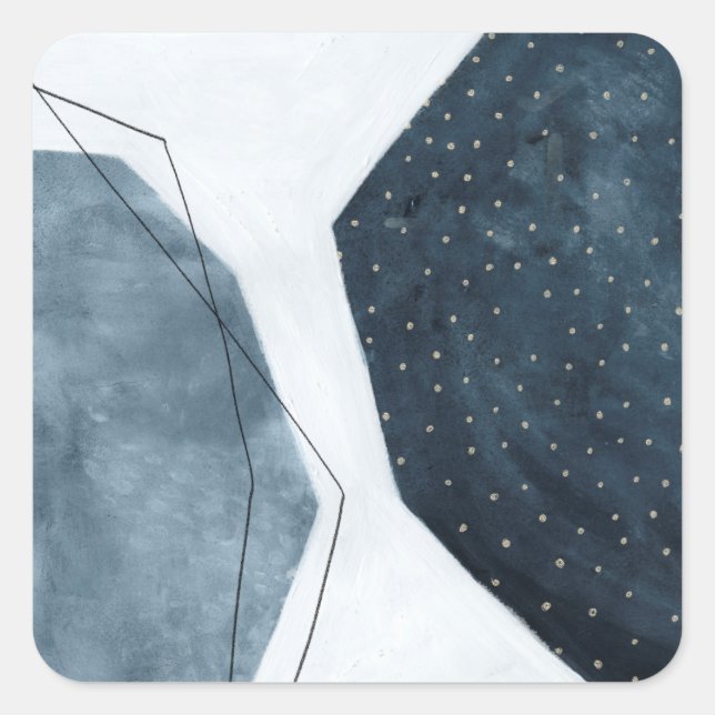 Adjacent Abstraction Square Sticker (Front)
