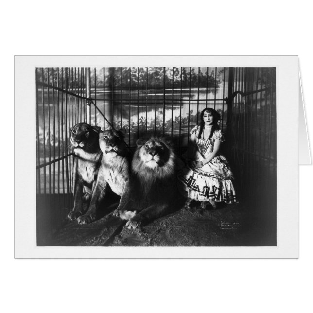 Adjie and the Lions 1899 (Front Horizontal)