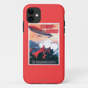 Adjudant Vincenot WWI Airship Promotional Poster iPhone 11 Case