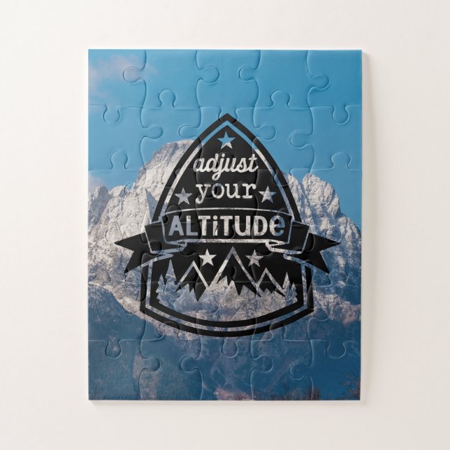 Adjust Your Altitude Jigsaw Puzzle (Vertical)