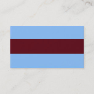 ADJUSTABLE Blue & Brown Business Card