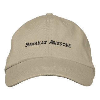 Adjustable Cap with Bahamas Quote