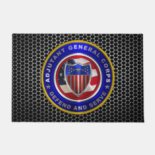 Adjutant General Corps Doormat