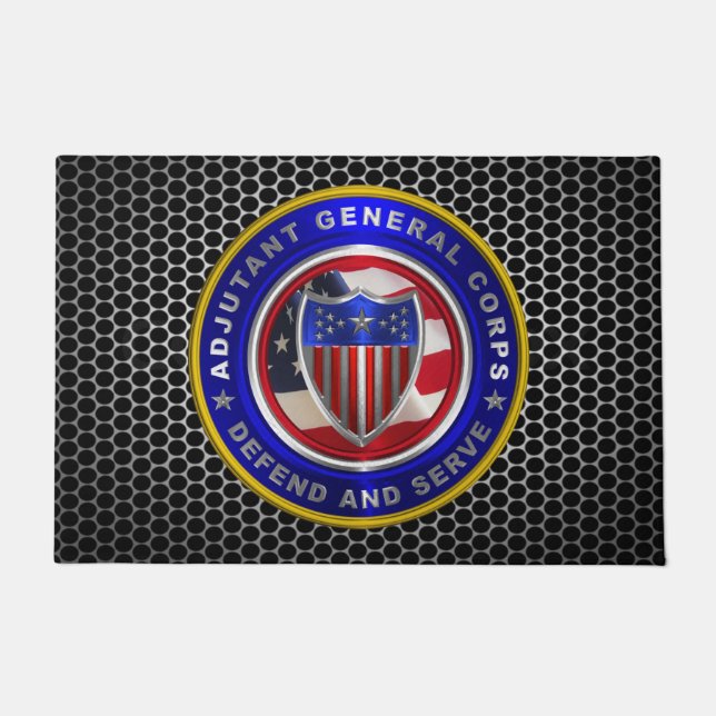 Adjutant General Corps Doormat (Front)