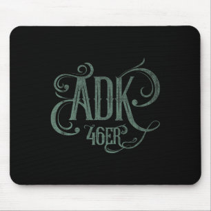 Adk 46er - Adirondack Mountains High Peaks Mouse Pad