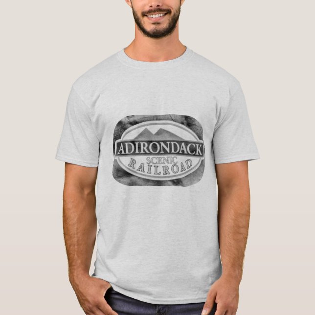 ADK - Adirondack Scenic Railroad T-Shirt (Front)