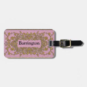 Adlam Spring Elegant Floral Luggage Tag