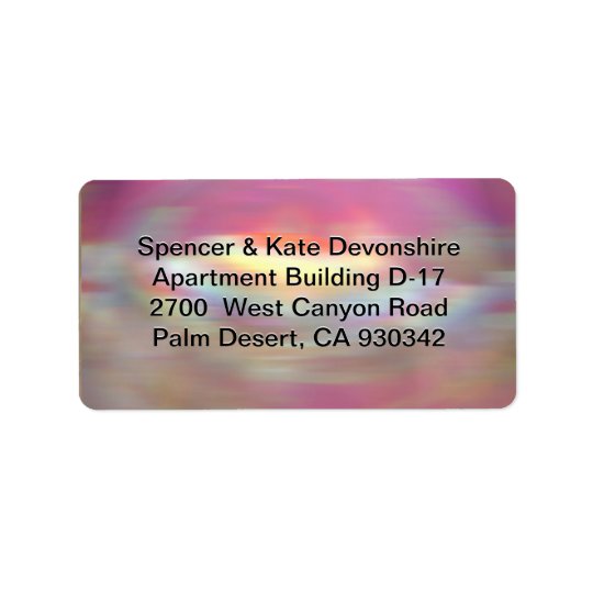 Adlam Vivy Address Address Label