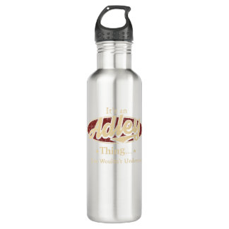 Adley Thing Name Water Bottle