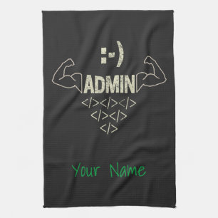 Admin Administrator IT Sysadmin Computer Scientist Tea Towel