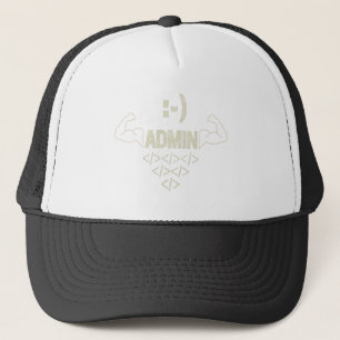 Admin Administrator IT Sysadmin Computer Scientist Trucker Hat