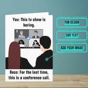 Admin Assistant Funny Birthday Card