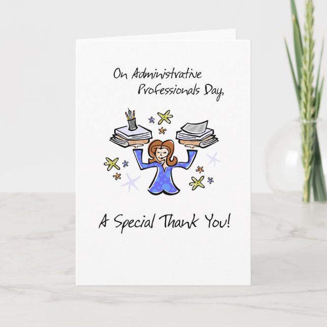 Admin Pro Day Balancing Card (Front)